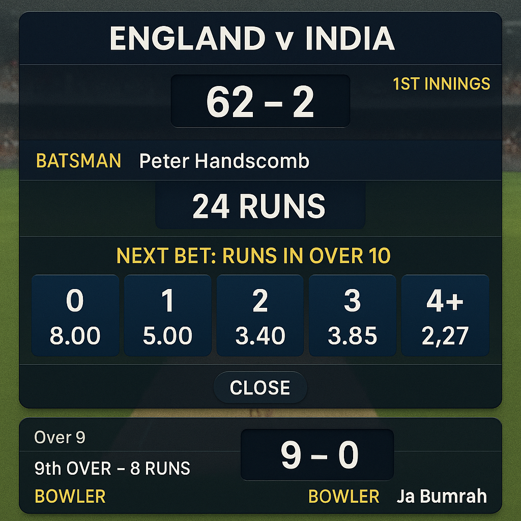 F7Casino - Cricket Betting - Live In-Play Odds